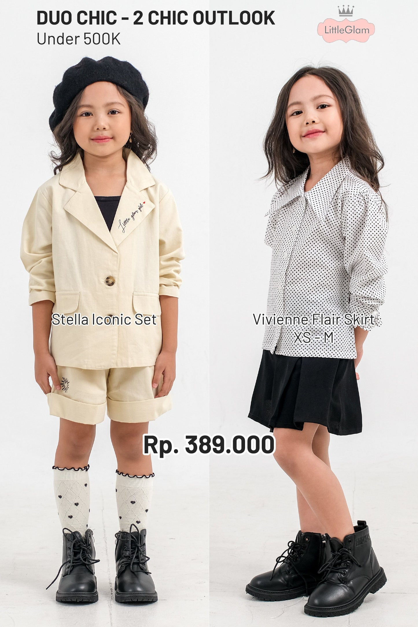 BUNDLING Stella Iconic Set + Vivienne Flair Skirt