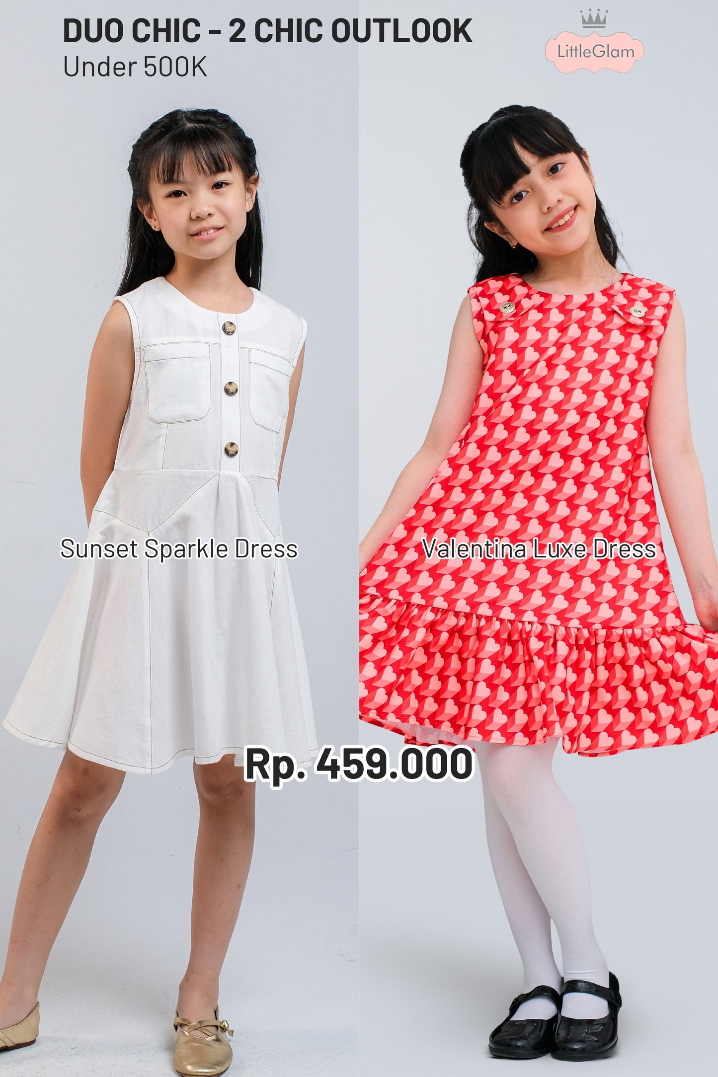 BUNDLING Sunset Sparkle Dress + Valentina Luxe Dress