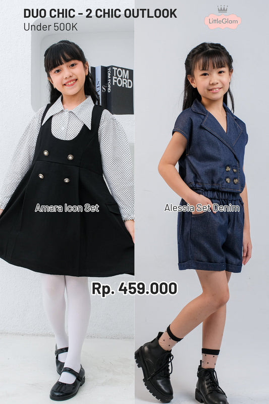 BUNDLING Amara Icon Set + Alessia Set