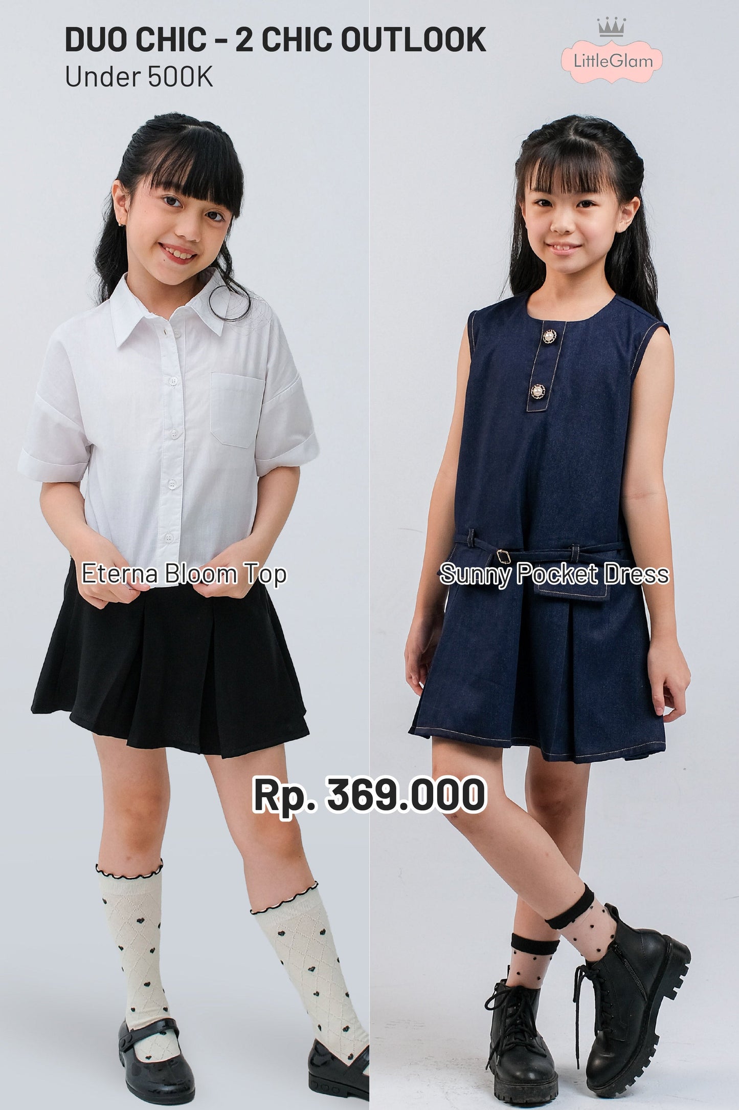 BUNDLING Eterna Bloom Top + Sunny Pocket Dress