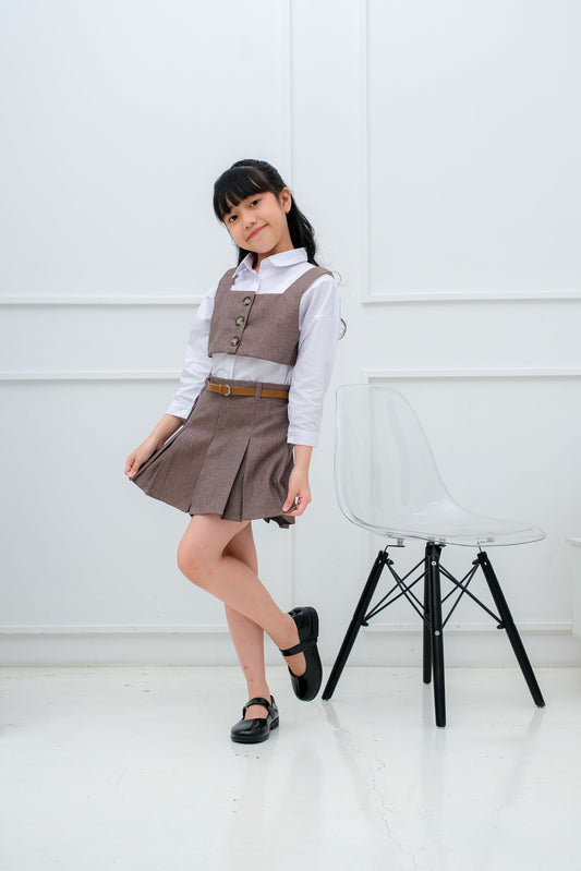 Misty Crop Top + Skort Set