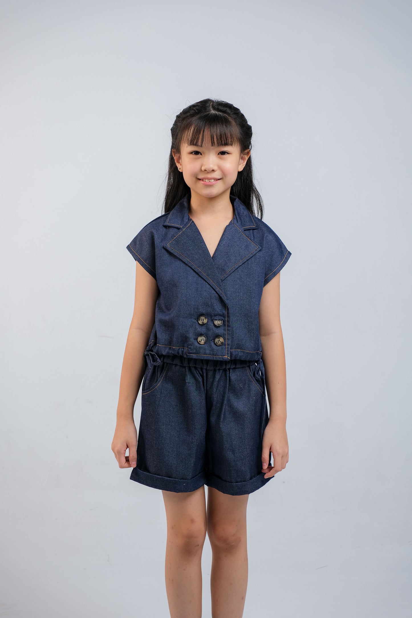 BUNDLING Alessia Set Denim + Cotton Candy Cloud