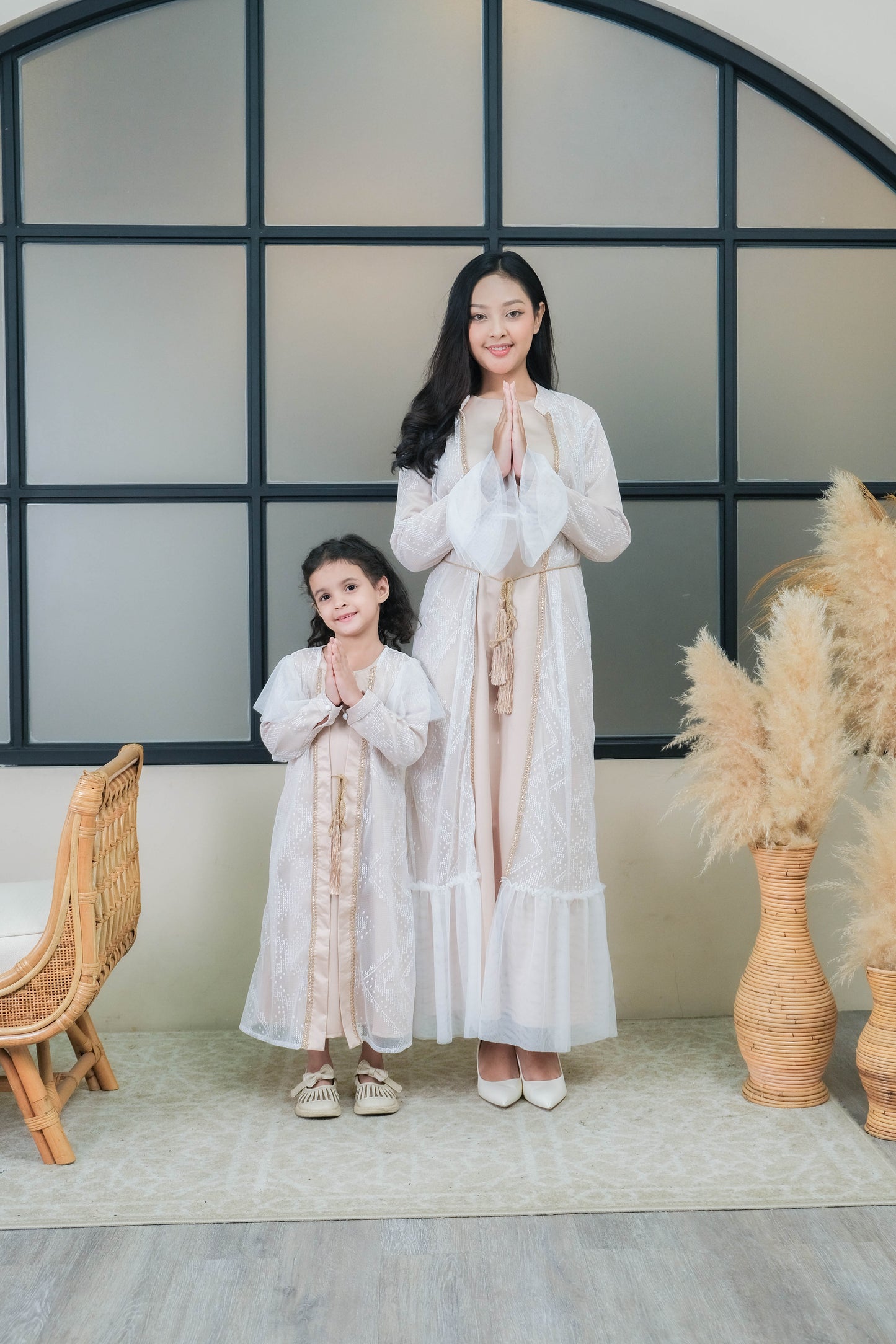 BUNDLING Fitri Dress Anak + Mom