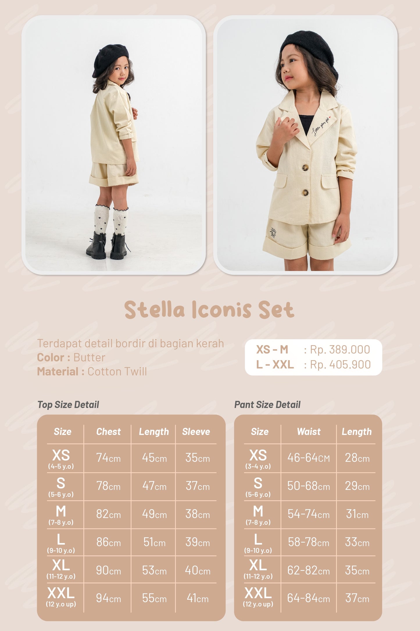 BUNDLING Stella Iconic Set + Vivienne Flair Skirt