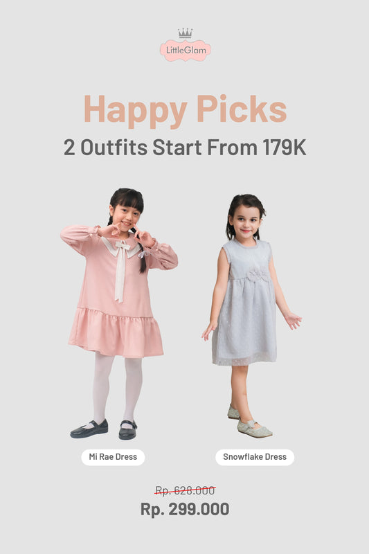 BUNDLING HAPPY PICK Mi Rae Dress + Snowfake Dress