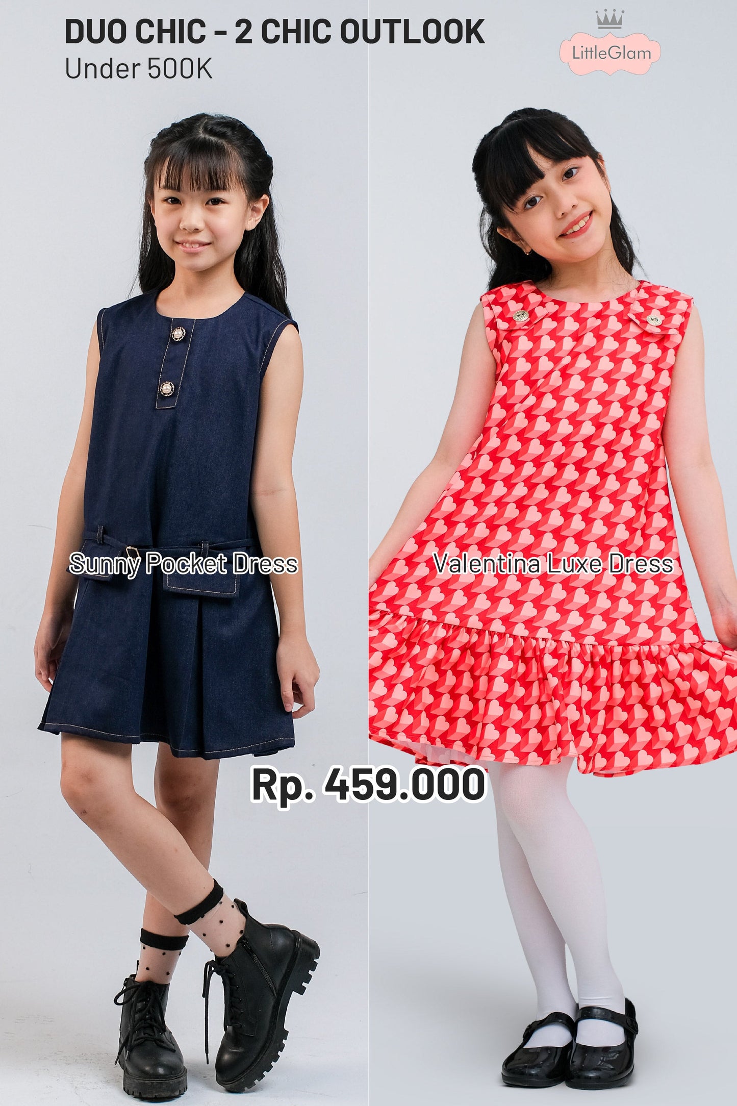 BUNDLING Sunny Pocket Dress + Valentina Luxe Dress