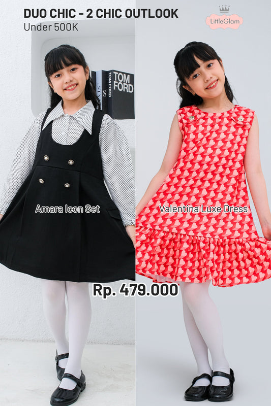 BUNDLING Amara Icon Set Valentina Luxe Dress