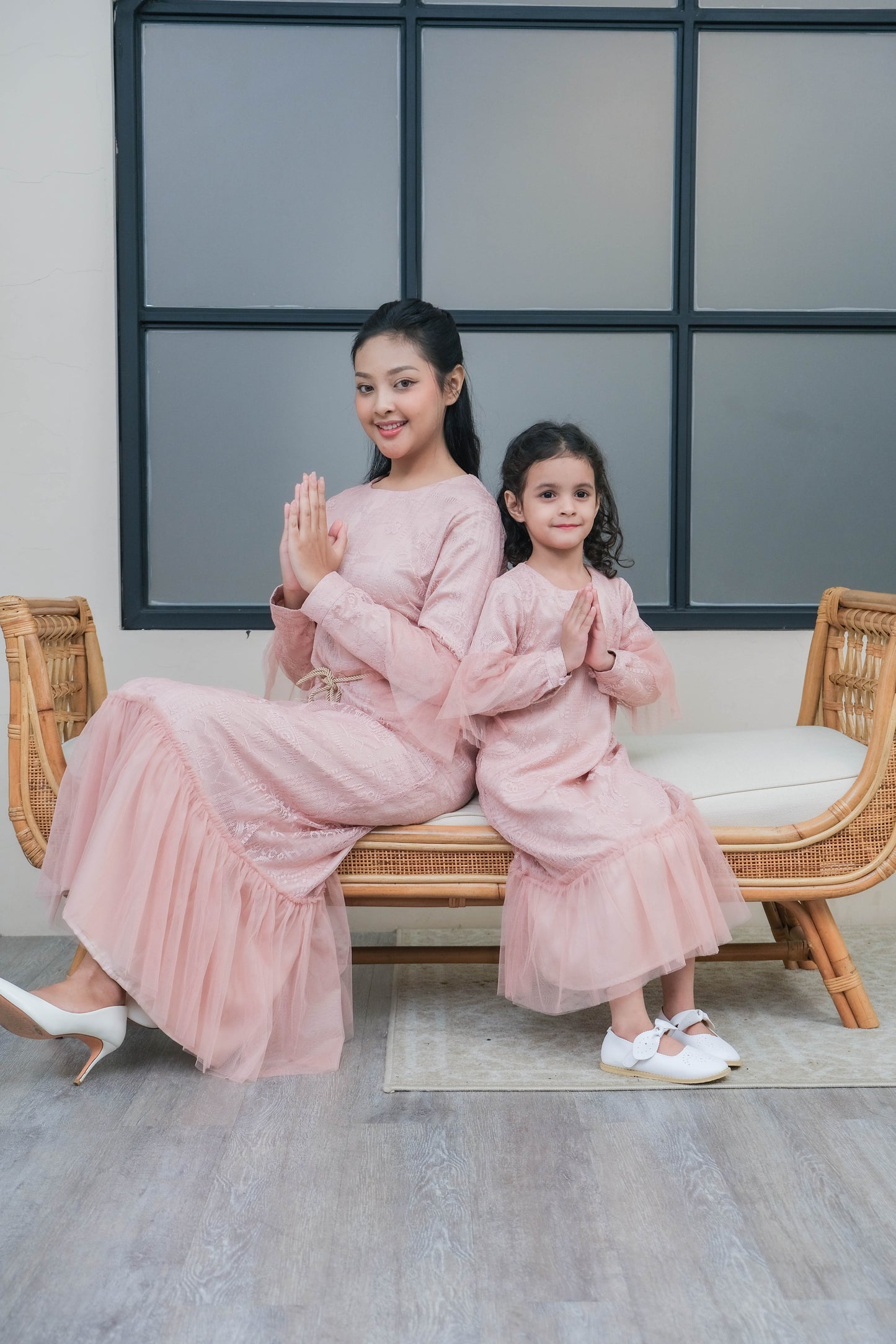 BUNDLING Kirana Dress Anak + Mom