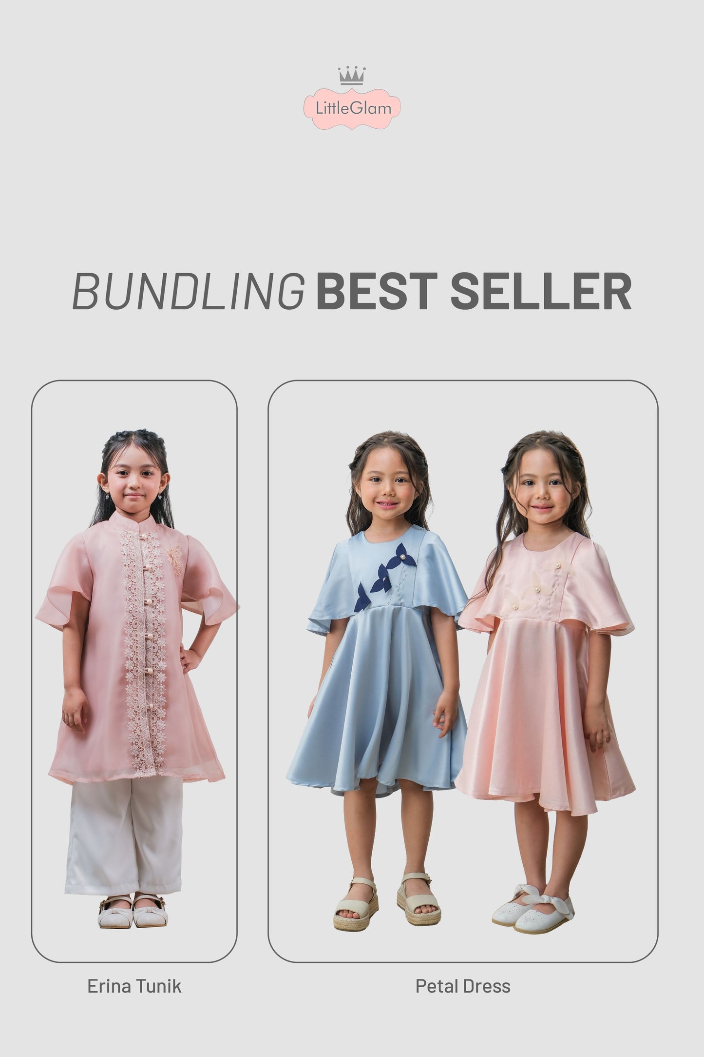 BUNDLING Erina Tunik + Petal Dress