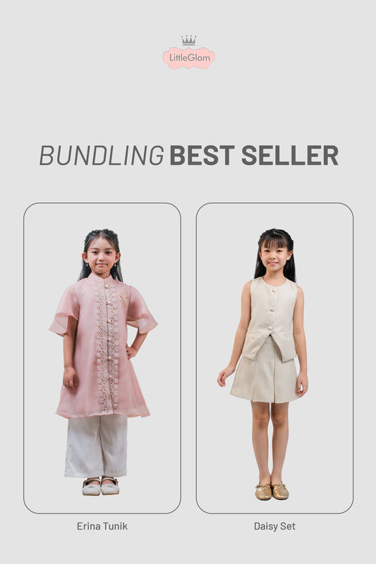 BUNDLING Daisy Set + Tunik Erina