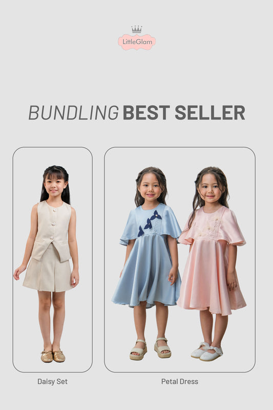 BUNDLING Daisy Set + Petal Dress