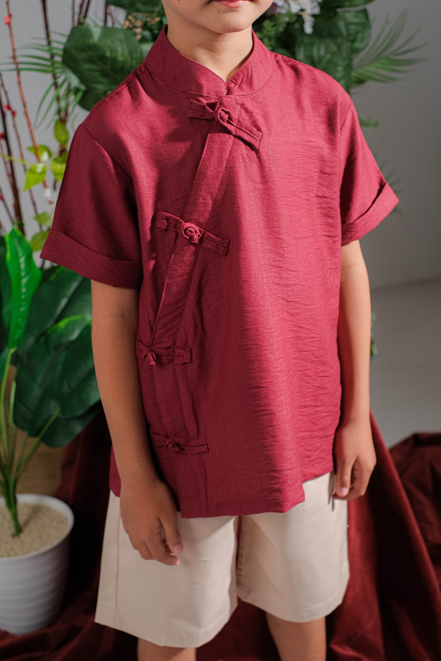 Garnet Boy Top